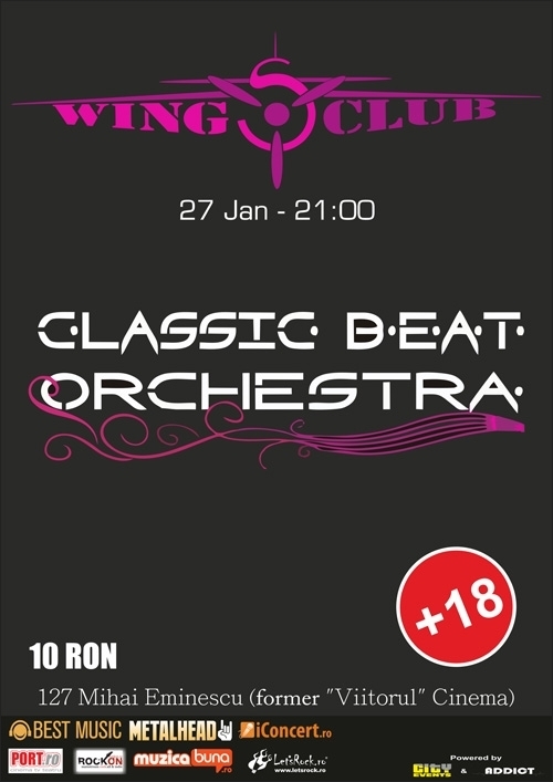 Concert Classic Beat Orchestra in Wings Club