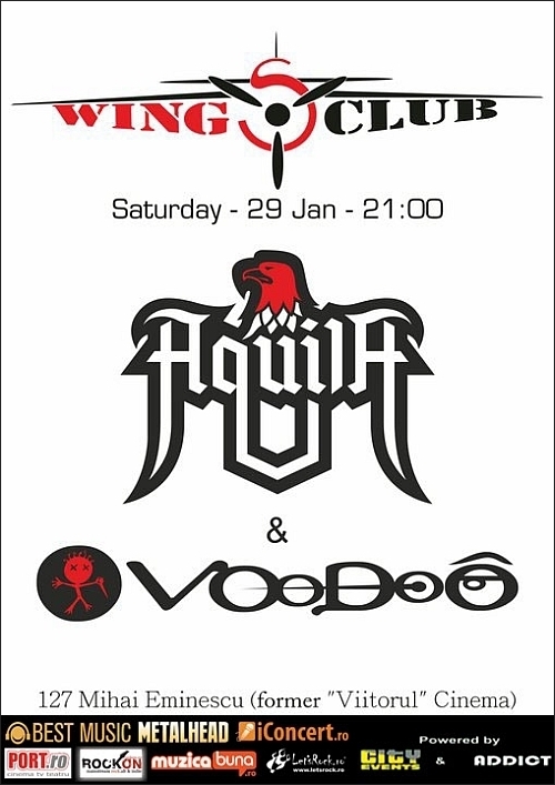 Concert Voodoo si Aquila in Club Wings
