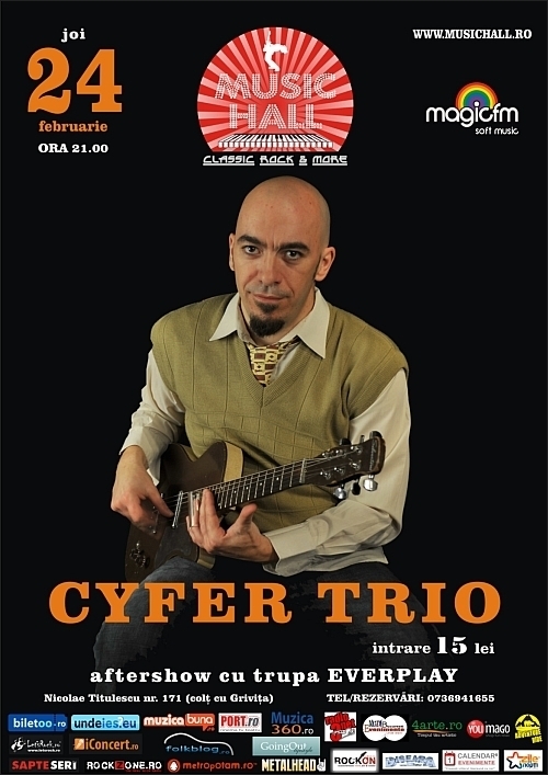 Concert Cyfer Trio in Music Hall