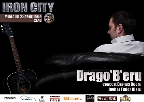 Concert Dragos Boeru si Tudor Olaru in club Iron City