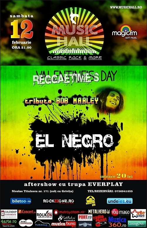 Concert El Negro si de Everplay in Music Hall