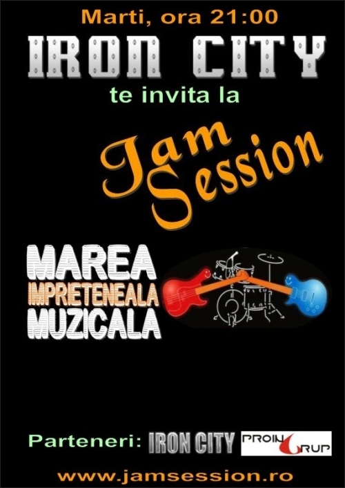 Jam session cu Red Magnetic in club Iron City