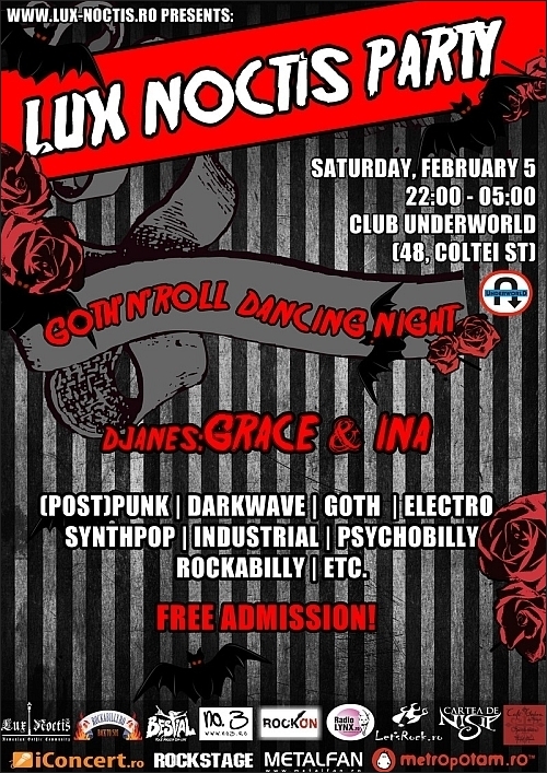 Seara revival Lux Noctis Party in club Underworld