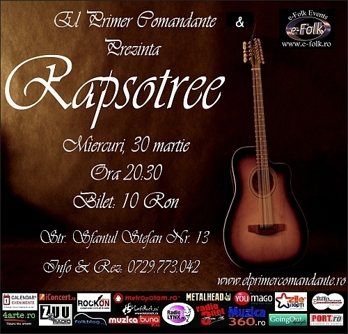 Concert Rapsotree in Club El Primer Comandante