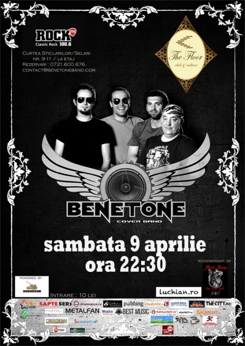 Concert Benetone Band in club The Floor