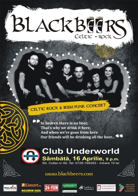 Concert Blackbeers in Club Underworld