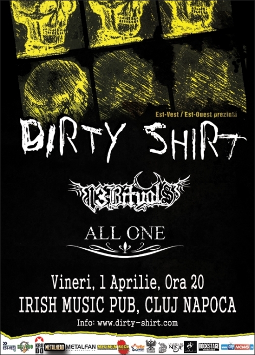 Concert Dirty Shirt in Irish Music Pub din Cluj-Napoca