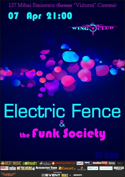 Concert Electric Fence si The Funk Society in Wings Club