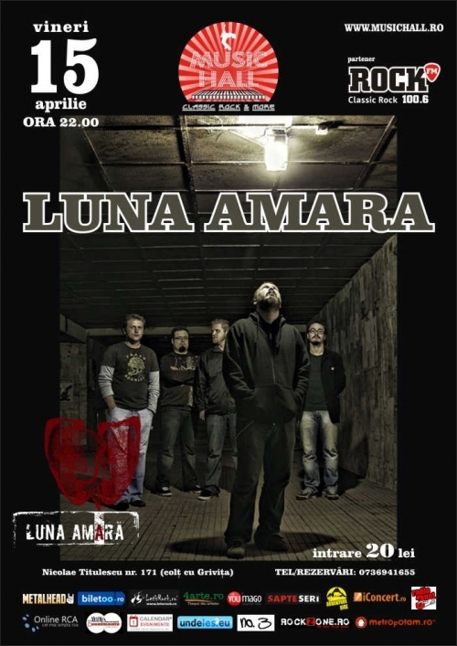Concert Luna Amara in Music Hall