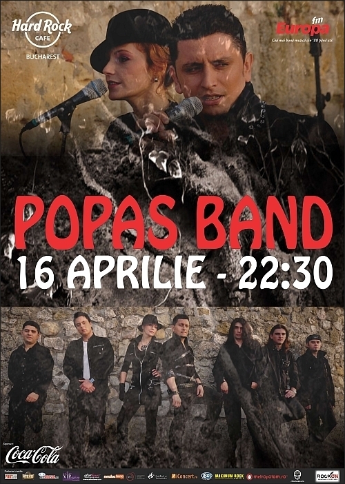 Concert Popas Band in Hard Rock Cafe