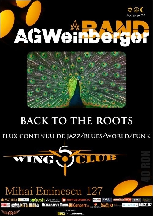 Back to the roots cu AG Weinberger Band in Wings Club