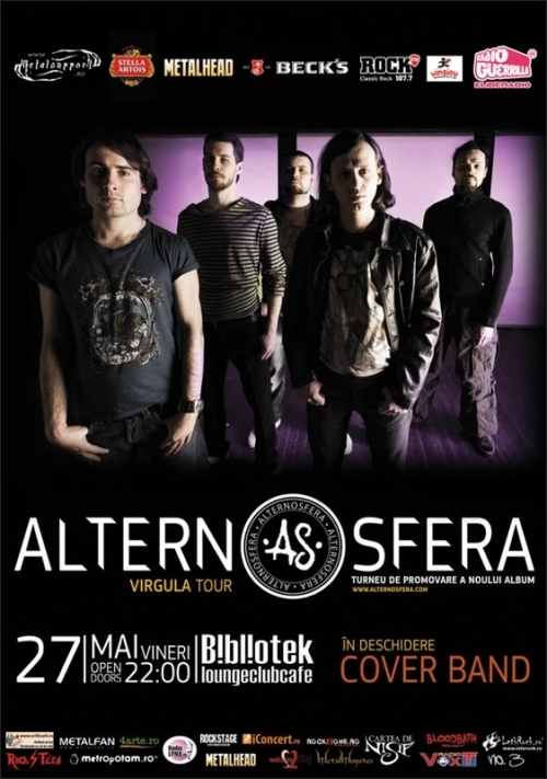 Concert Alternosfera in B!bl!otek Club din Constanta