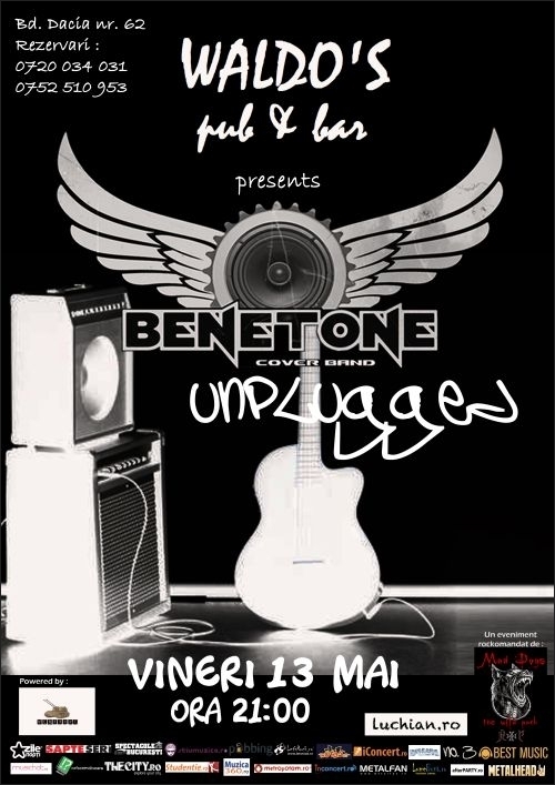 Concert Benetone Unplugged in Waldo's Pub & Bar