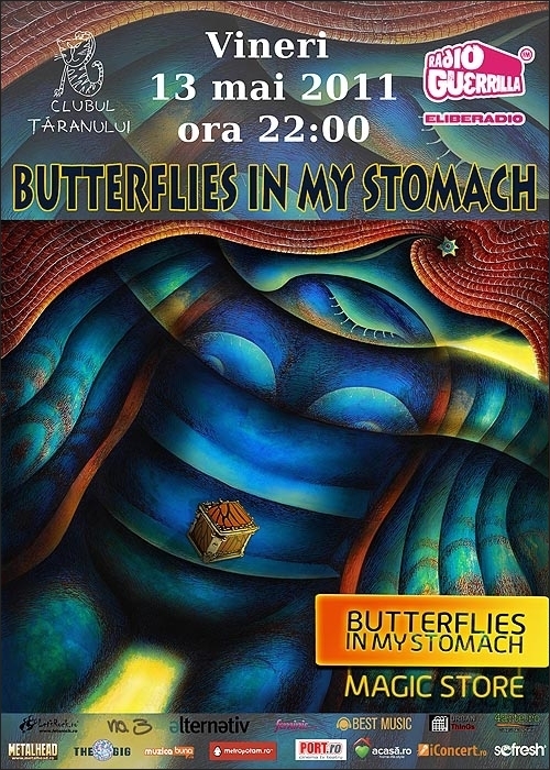 Concert Butterflies in My Stomach in Clubul Taranului din Bucuresti