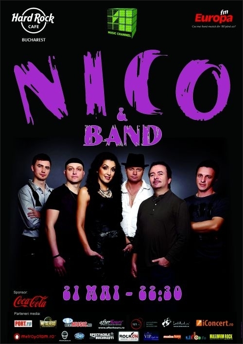 Concert Nico & Chorus Live Band in Hard Rock Cafe