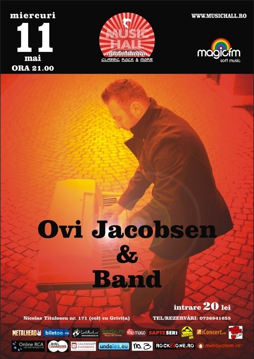 Concert OVI JACOBSEN & BAND in Music Hall Club