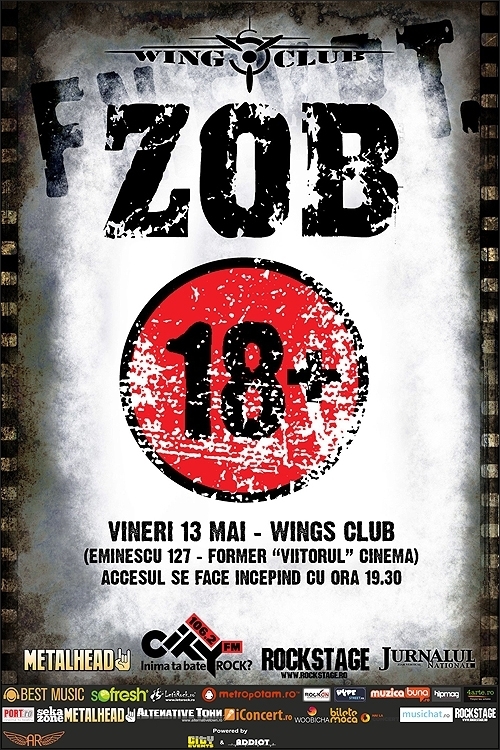 Concert Z.O.B. in Club Wings