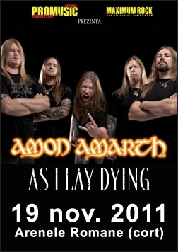 Castiga un bilet care include meet & greet la concertul Amon Amarth