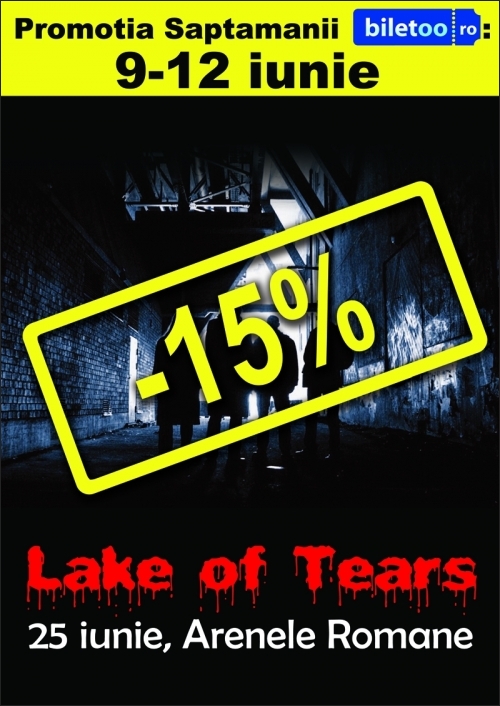 Concert Lake Of Tears: s-au ieftinit biletele!