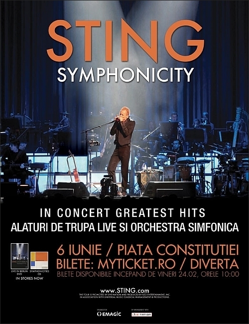 Concert Sting - Symphonicity in Piata Constitutiei