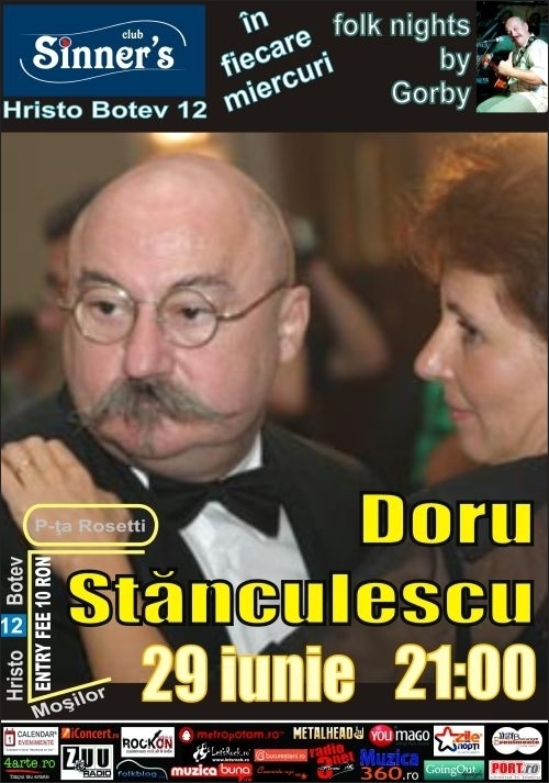Folk Nights by Gorby cu Doru Stanculescu in Sinner's Club