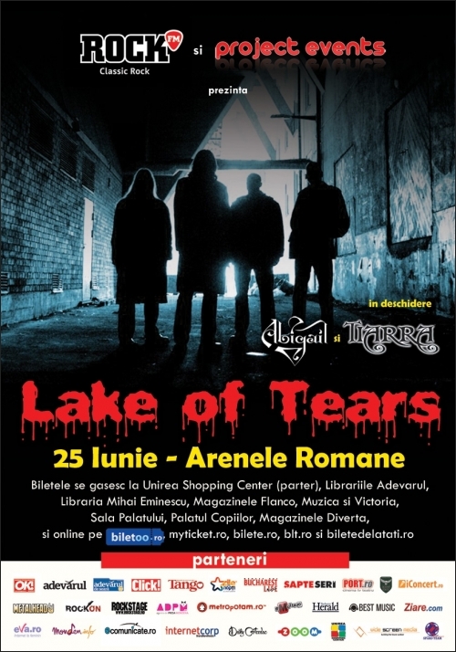 Pachete Meet & Greet pentru fanii Lake Of Tears