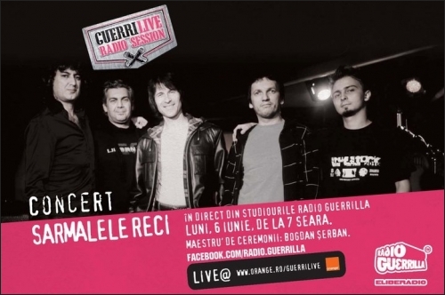 Sarmalele Reci live la Radio Guerilla