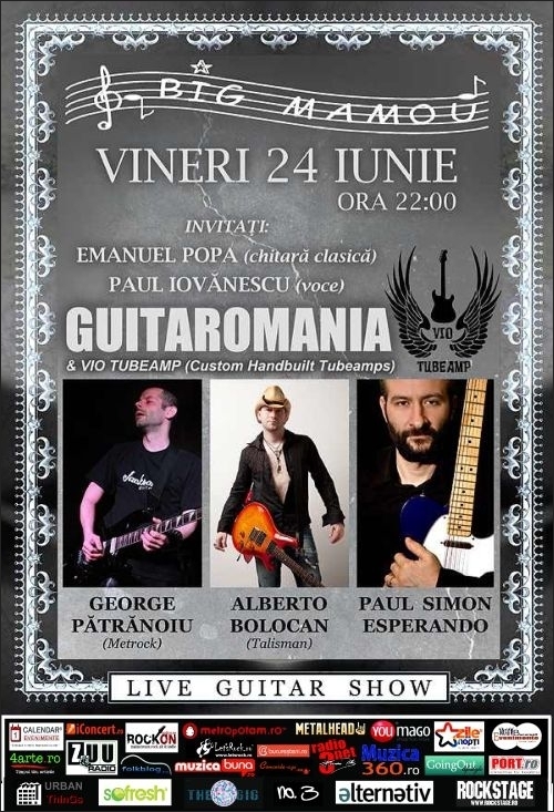 Show live Guitaromania in Big Mamou