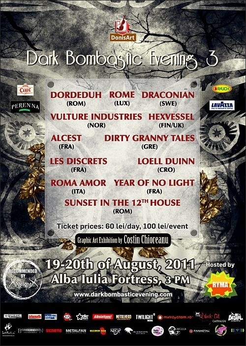 Echipa Gambrinus Pub participa la festivalul Dark Bombastic Evening 3 la Alba Iulia