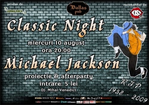 Tribut Michael Jackson in Dallas Pub din Botosani