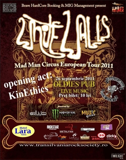 Mad Man Circus European Tour 2011 - White Walls