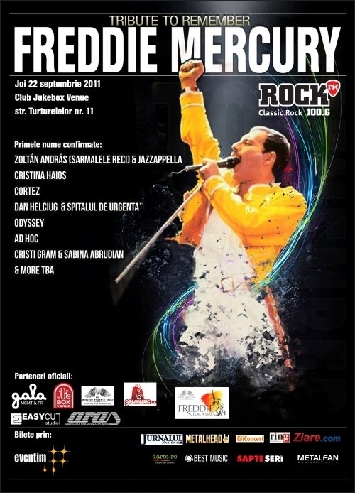 Tribute to Remember Freddie Mercury - o sarbatoare cu mustati