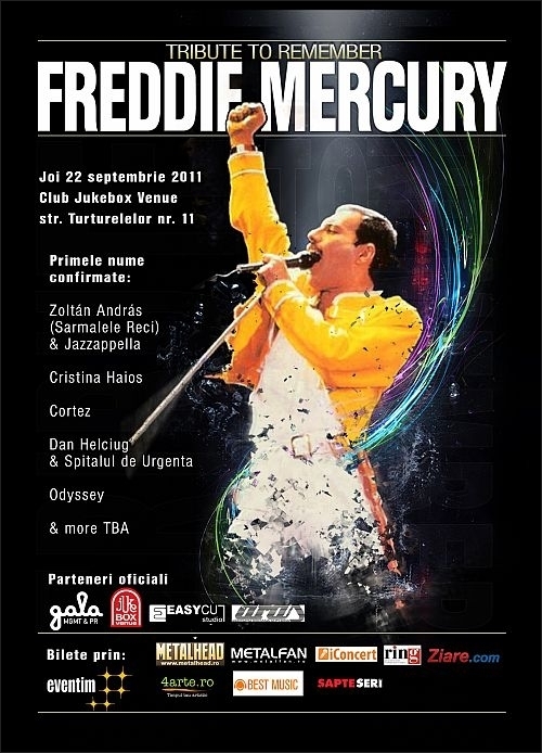 Tribute to Remember Freddie Mercury in Jukebox Venue