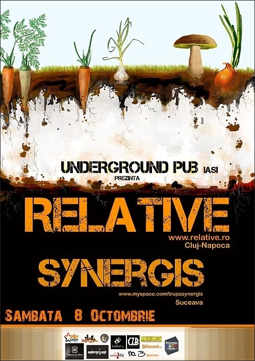 Concert Relative si Synergis in Underground Pub