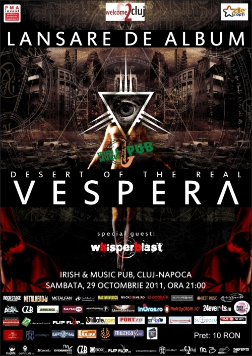 Lansare de album Vespera in Irish Music Pub din Cluj-Napoca