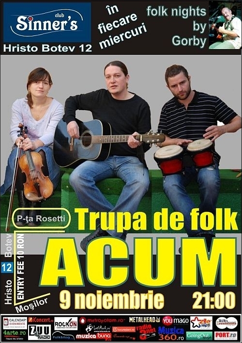 Concert Acum in Sinner's Club