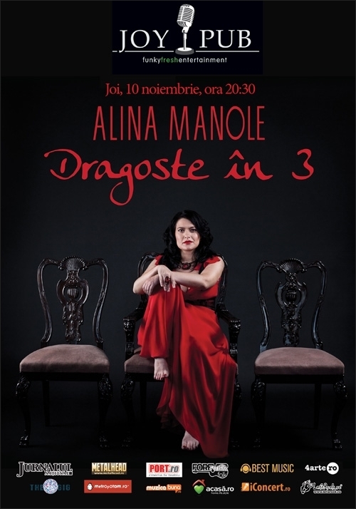 Concert Alina Manole in Joy Pub Bucuresti