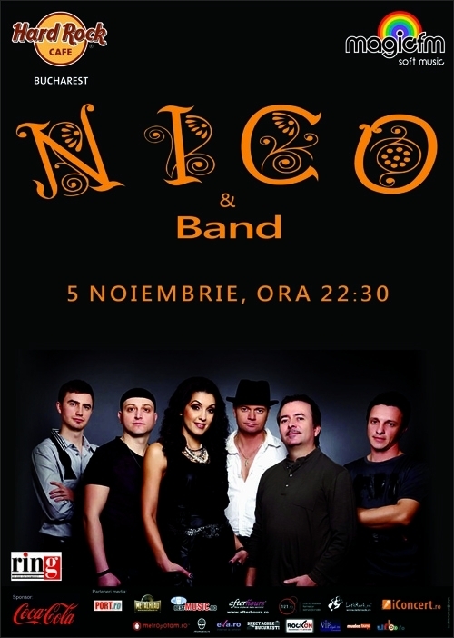 Concert Nico&Band in Hard Rock Cafe