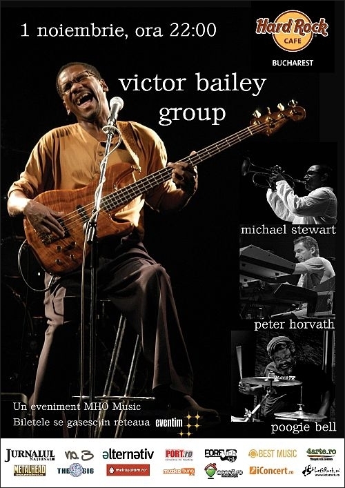 Concert Victor Bailey Group la Hard Rock Cafe