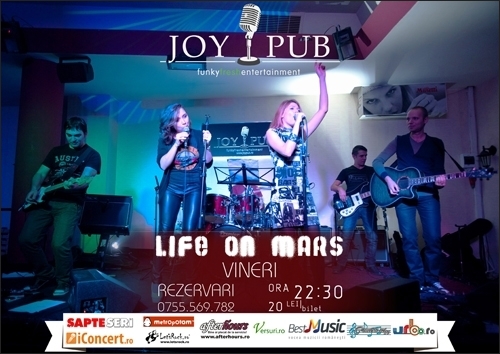 Concert Life on Mars in Joy Pub