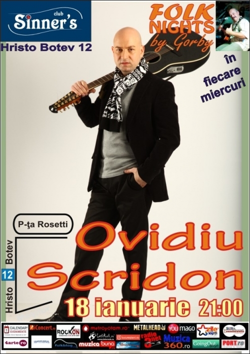 Concert Ovidiu Scridon in Sinners Club