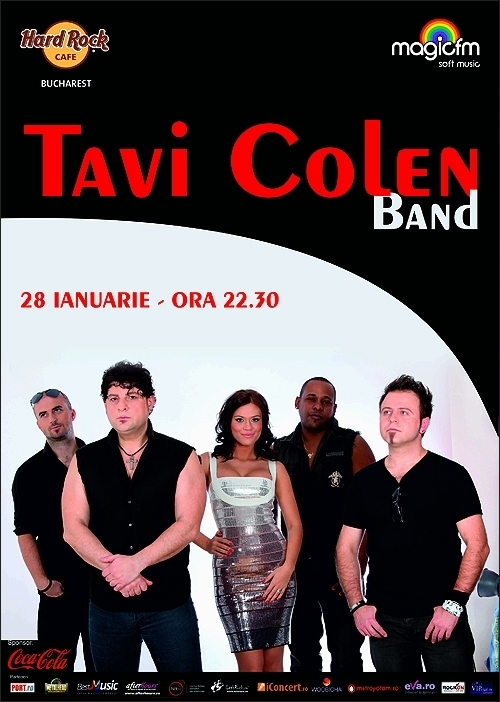 Concert Tavi Colen Band in Hard Rock Cafe