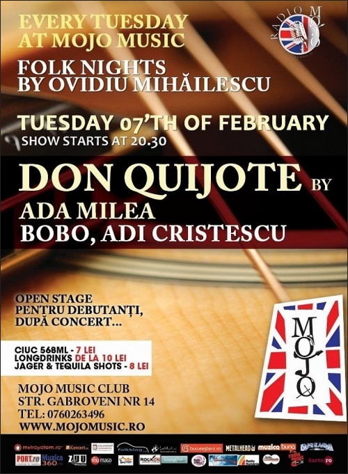 Concert Don Quijote si Ada Milea in Mojo