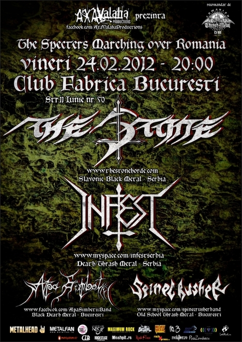 Concert The Stone si Infest in Club Fabrica