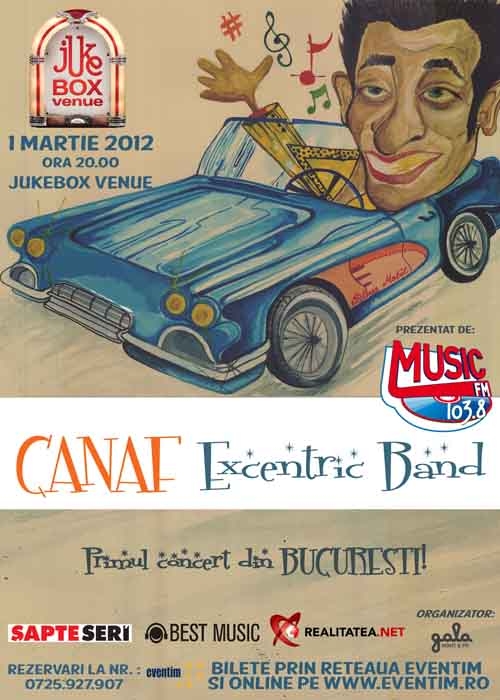 Concert Canaf Excentric in Club Jukebox