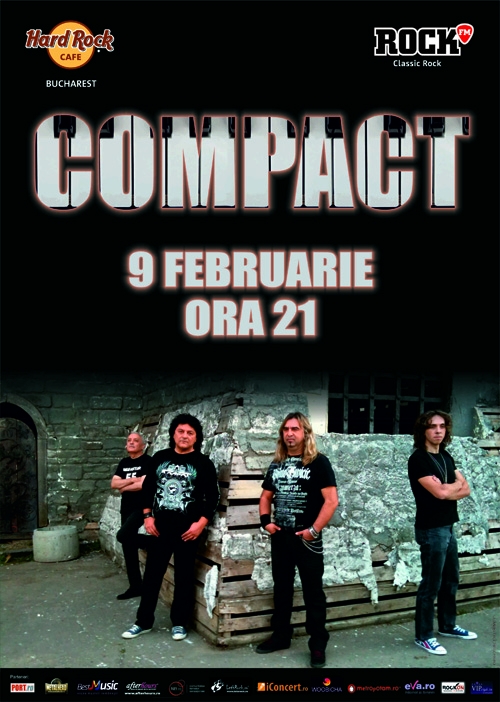 Concert Compact in Hard Rock Cafe, 9 februarie 2012