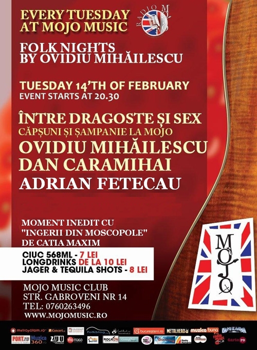 Concert Ovidiu Mihailescu si Dan Caramihai in Club Mojo