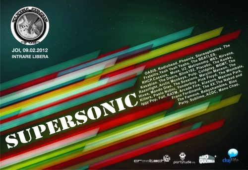 Concert Supersonic in Flying Circus Pub din Cluj-Napoca