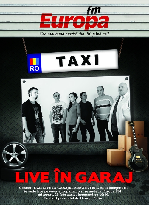 Concert Taxi Live in Garaj la Europa FM
