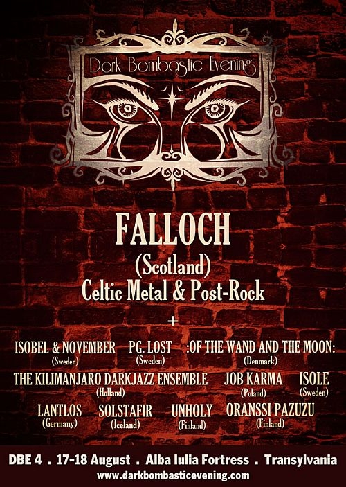 Falloch este a 11-a trupa anuntata la Dark Bombastic Evening 4